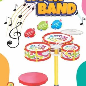 All-in-One Music Kit with Drums & Percussion Instruments