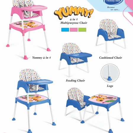 HONEYBEE YUMMY 4IN 1 MULTIPURPOSE CHAIR