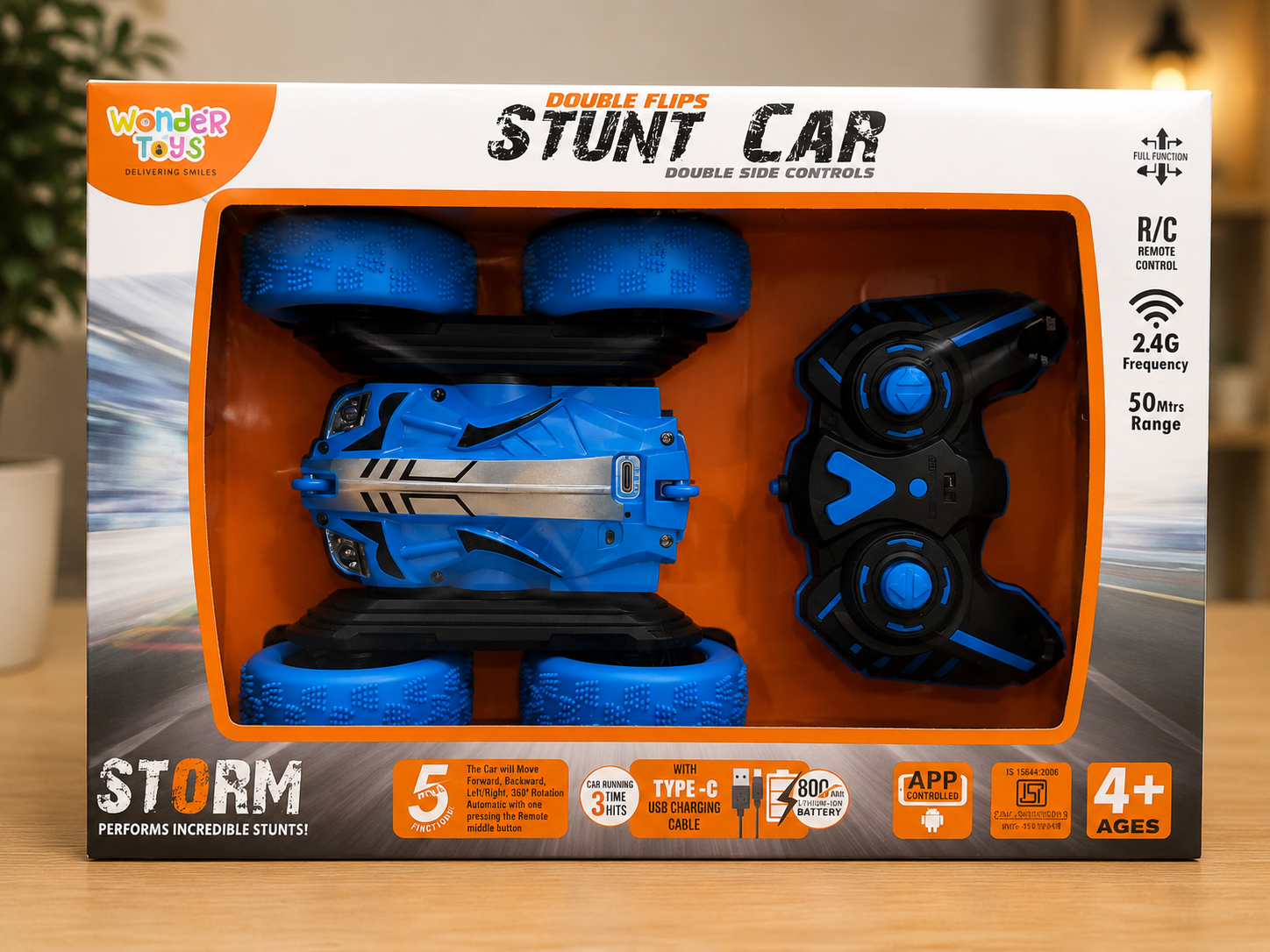 Double Flips Stunt Car