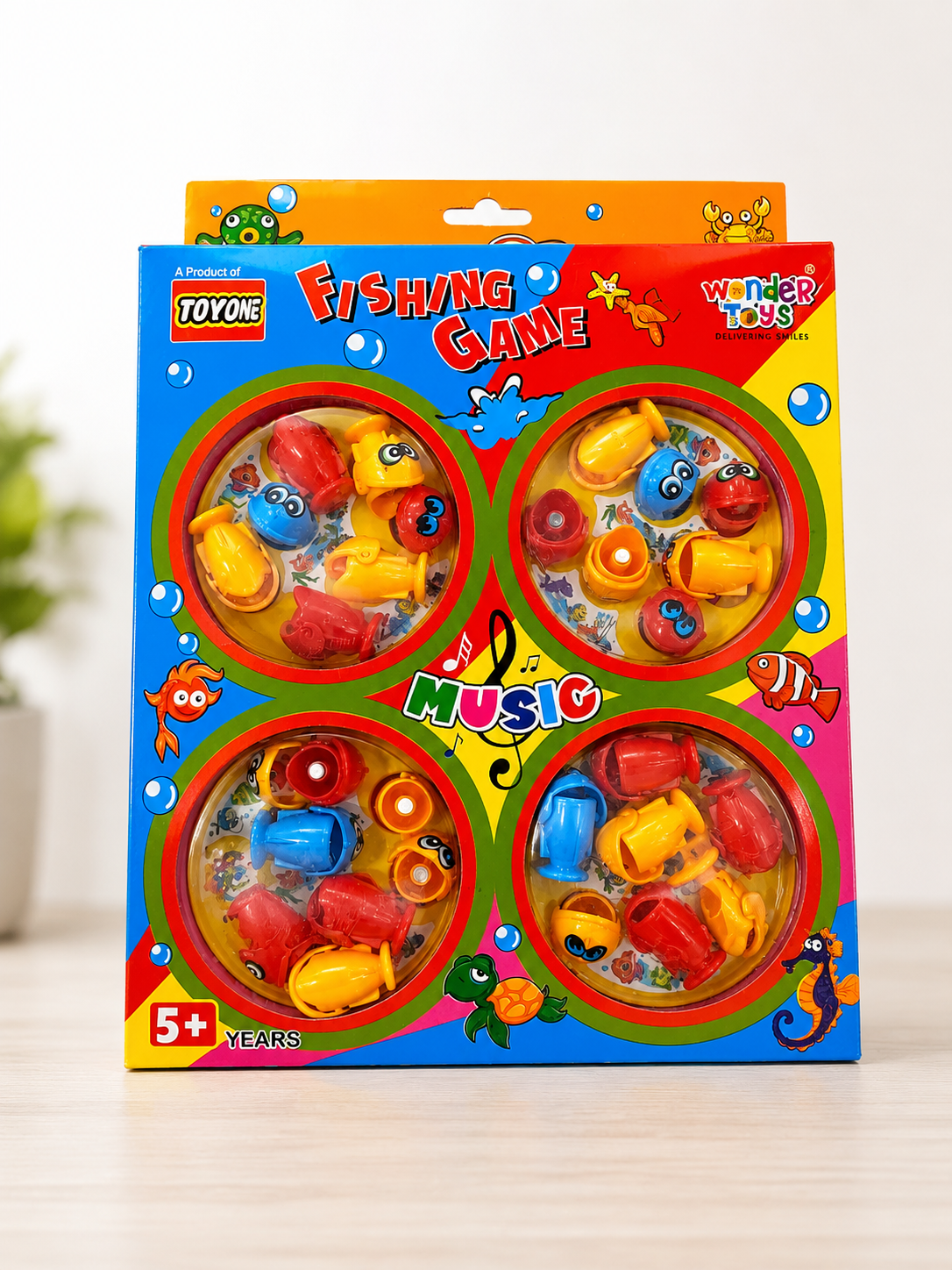 Musical Fishing Game Toy Set