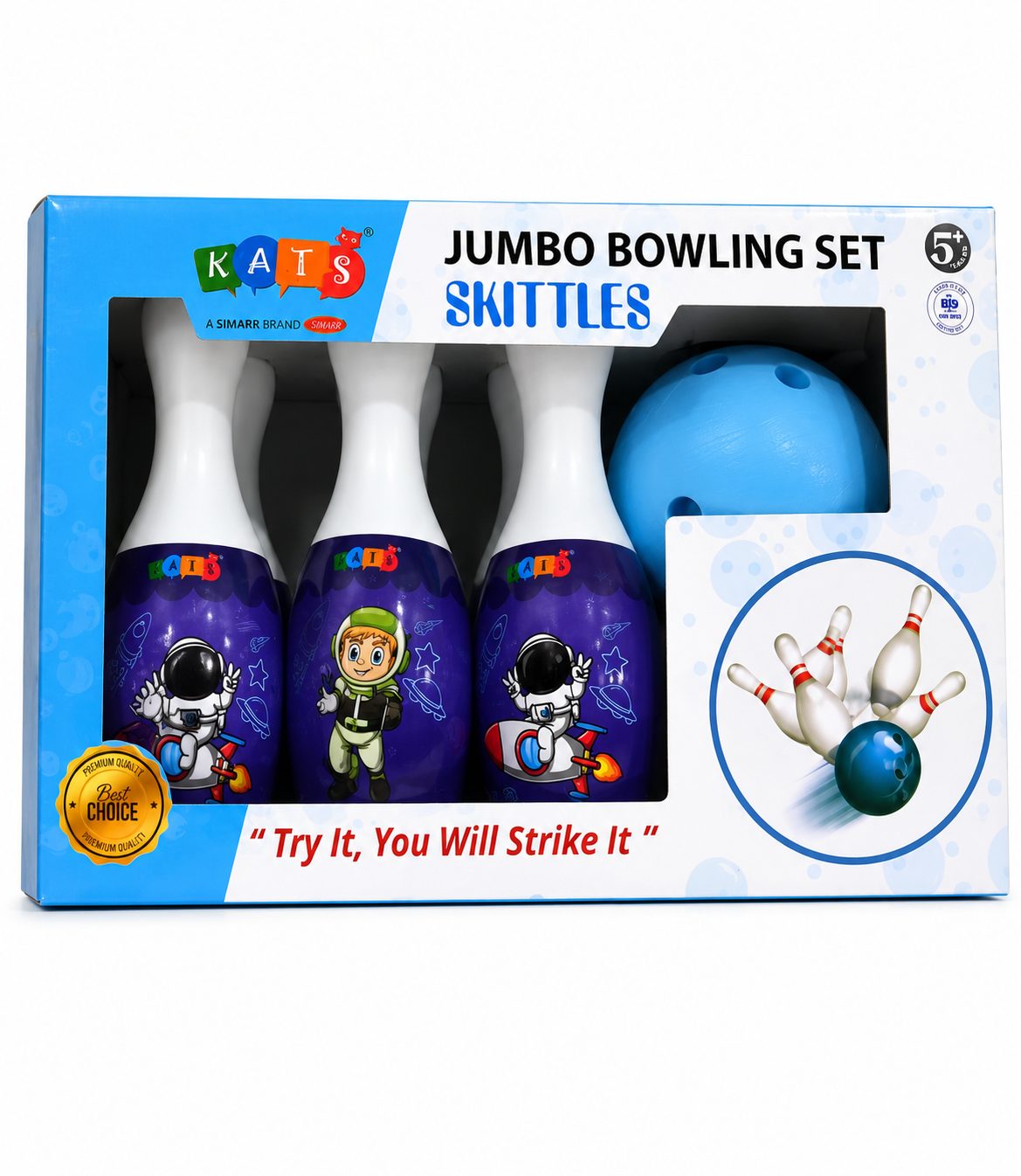 Jumbo Bowling Set – Skittles