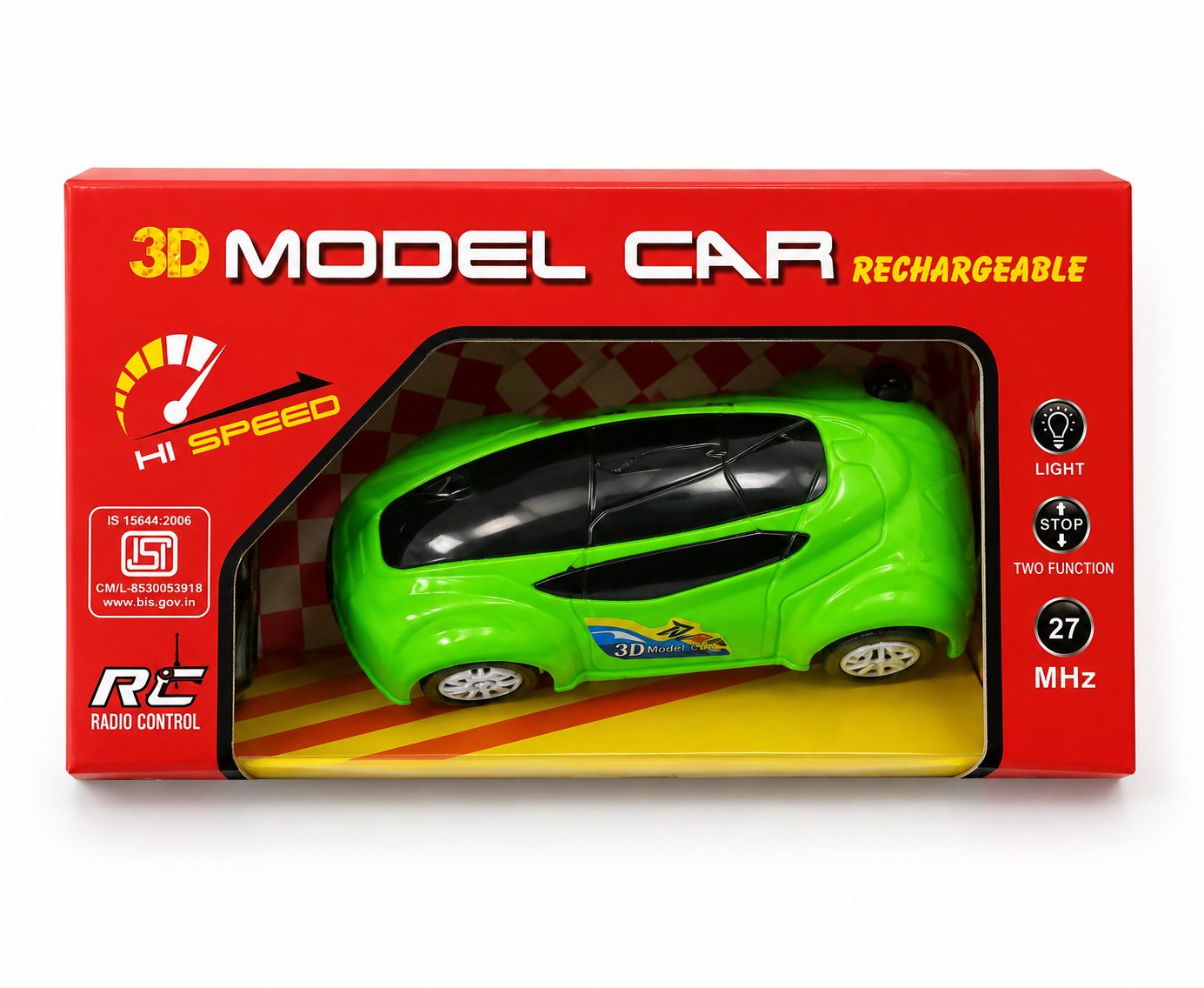 3D Model Car Rechargeable