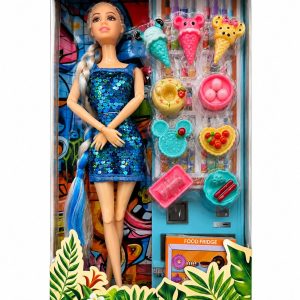 Summer Style Doll & Dessert Play Set