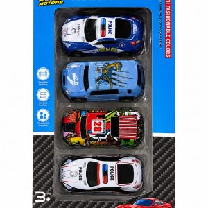 Metal Racing Toy Car Set