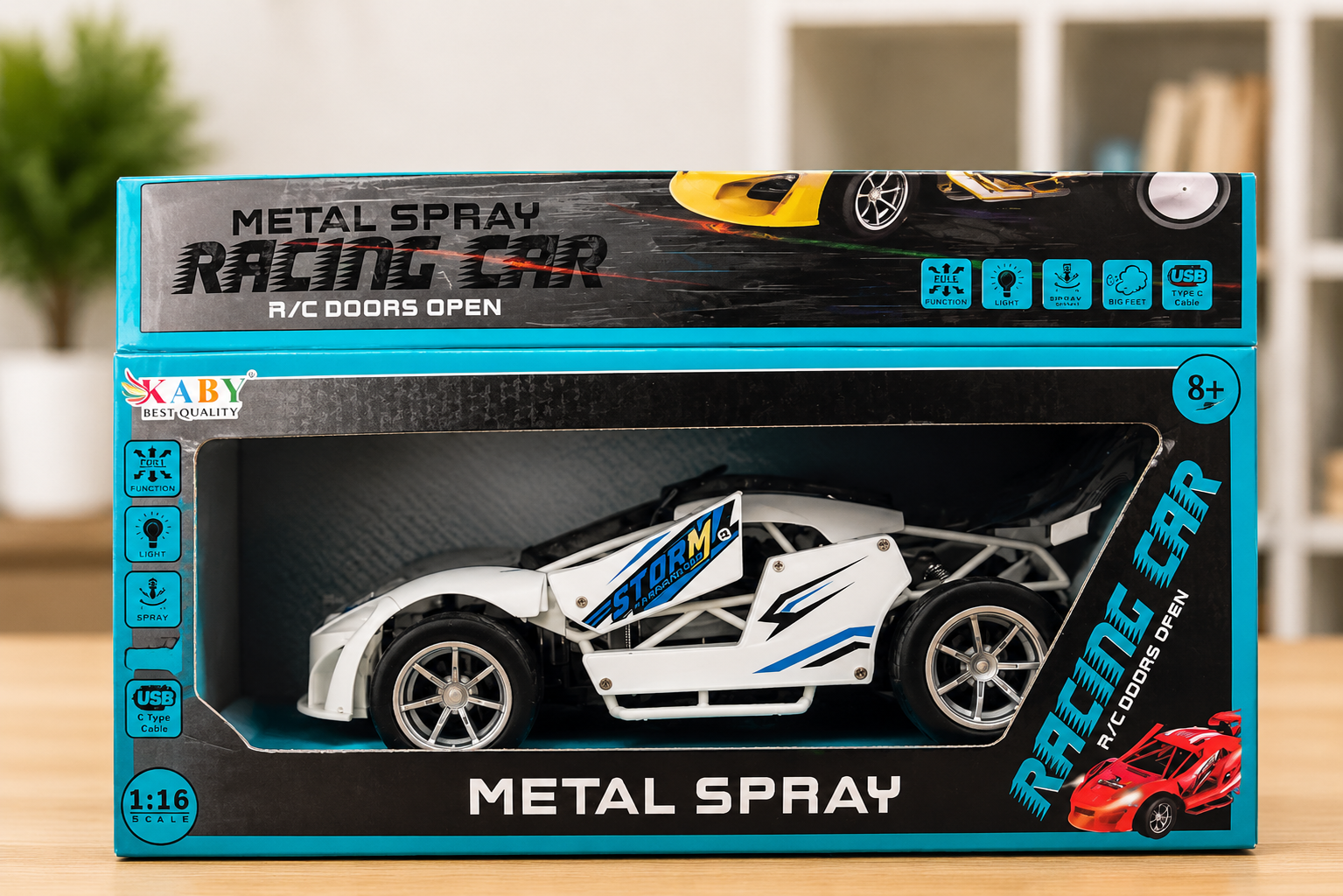 Metal Spray Racing Car