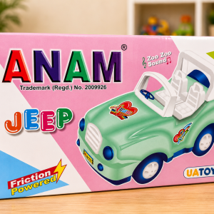 ANAM Friction Powered Jeep Toy