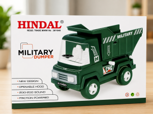 Hindal Military Dumper Toy Truck
