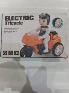 Electric Tricycle Stunt Motorcycle Toy