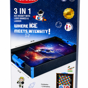 SIMARR 3-in-1 Ice Hockey Game Set