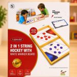 2 in 1 String Hockey with White Marker Board