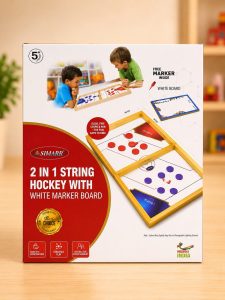 2 in 1 String Hockey with White Marker Board