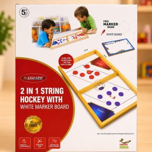 2 in 1 String Hockey with White Marker Board