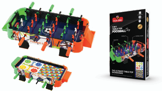 3-in-1 Tabletop Foosball Game Big